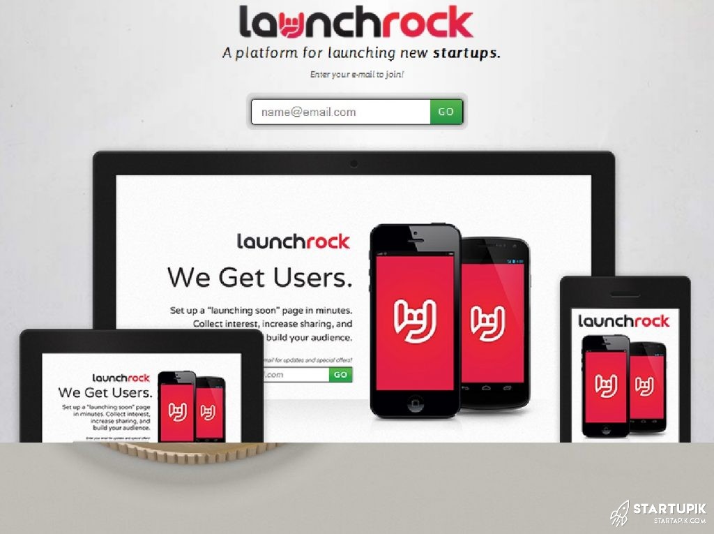 Rock your product launch with Launchrock