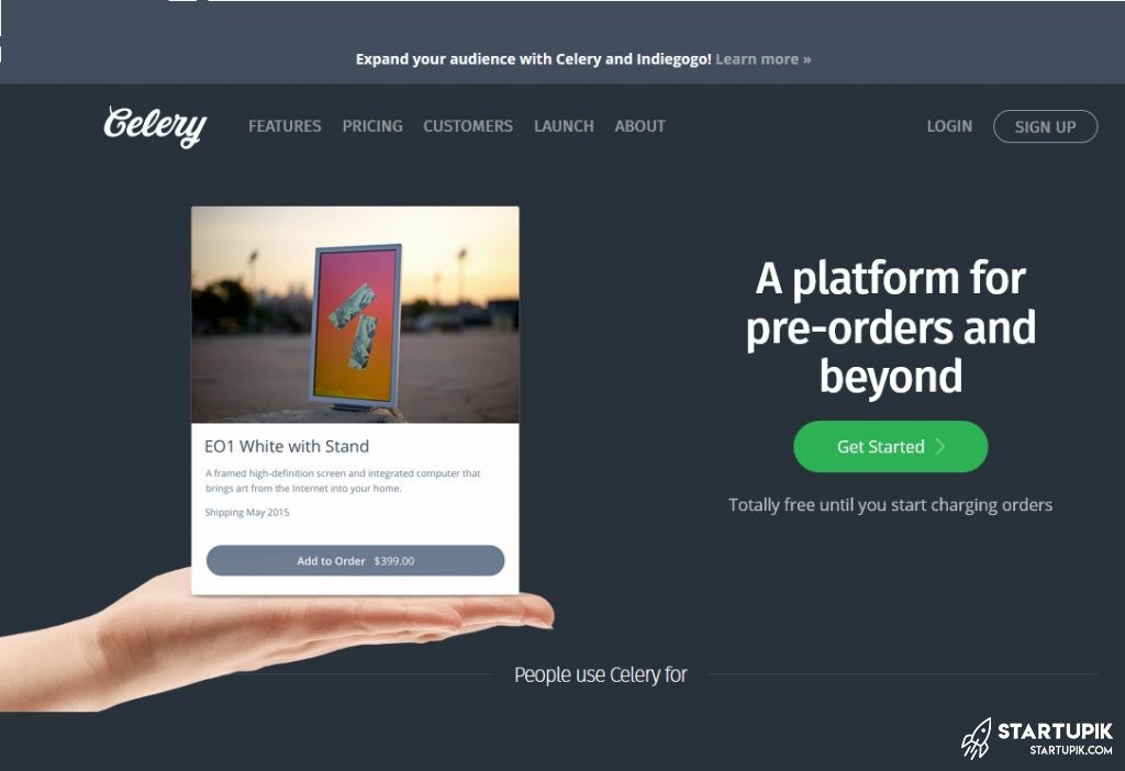 Celery, a great tool for crowdfunding
