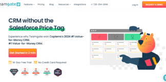 Teamgate CRM Review 2026: Features, AI Capabilities, Pricing, and Best Use Cases teamgate