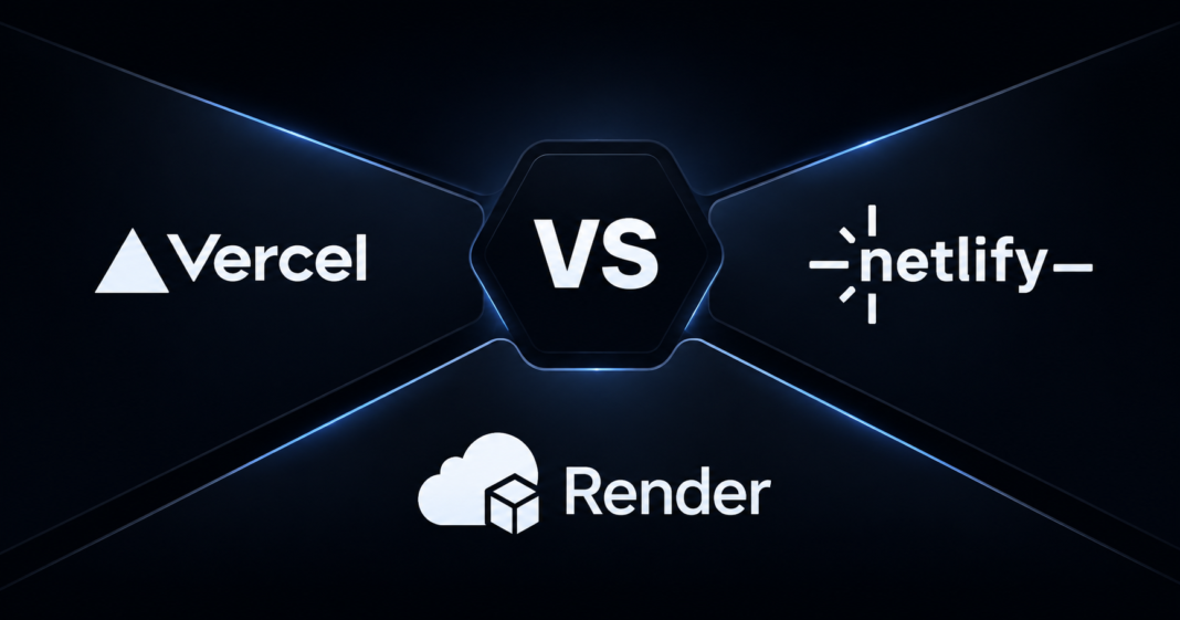 Vercel vs Netlify vs Render Vercel vs Netlify vs Render